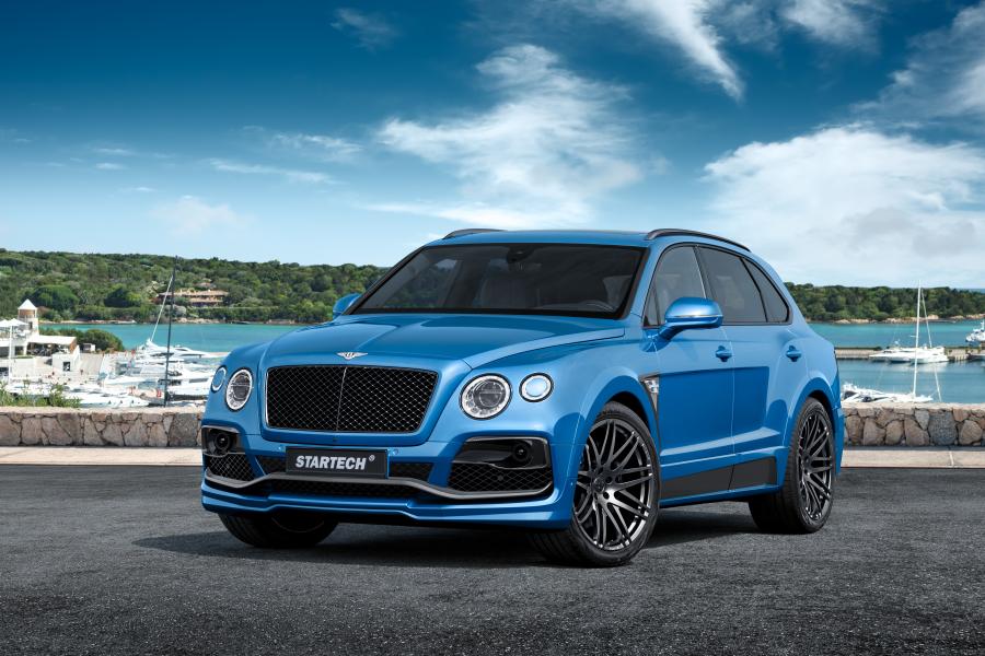  Bentley Bentayga in Blue by Startech 2016 года  (фото 1 из 10)